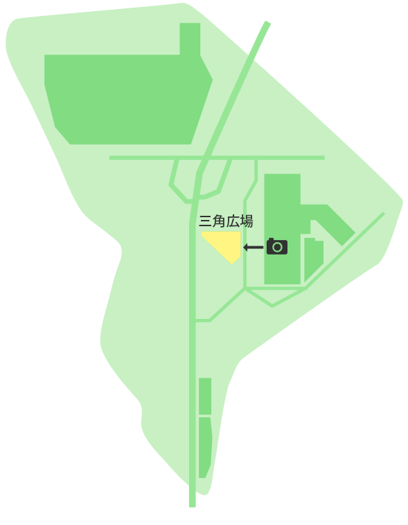三角広場ガイドマップ
